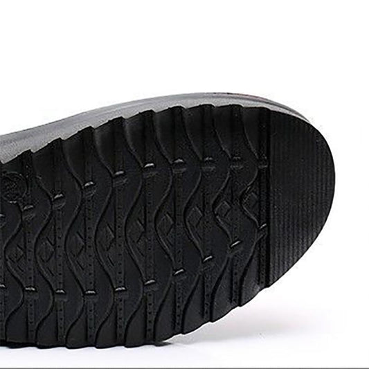 Waterproof Winter Female Cotton-padded Shoes Plus Thick Velvet High-top Flat Bottom Non-slip Warm Cloth Shoes