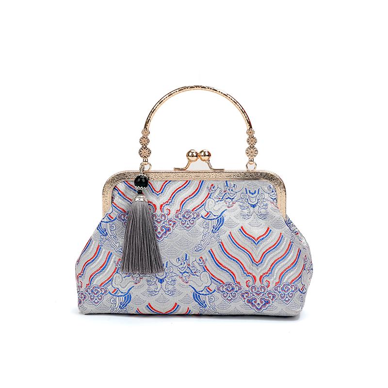 Handbag Trendy wild Patent leather bag Genuine Leather Woman bag European and American style