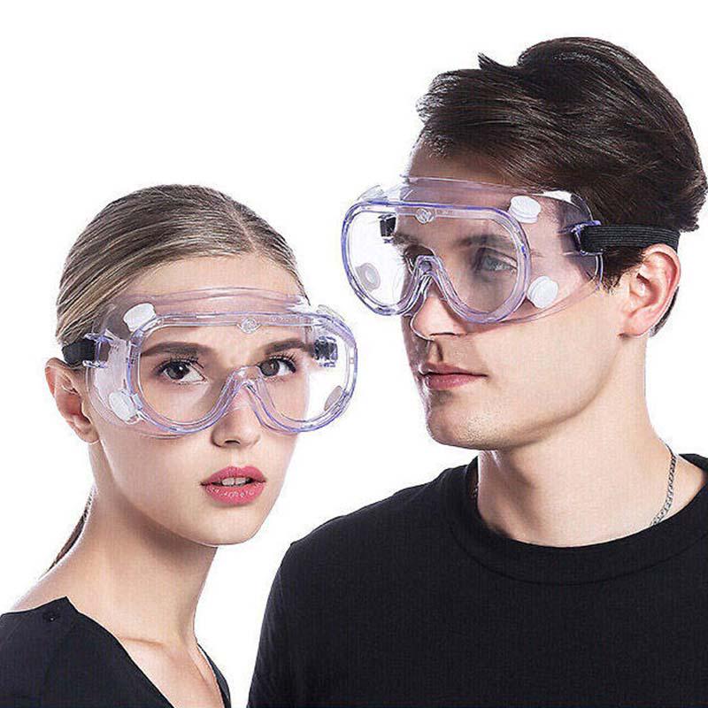 HD Protective Goggles Dust-proof Fog-proof Glasses Wind-proof UV-proof Transparent Goggles
