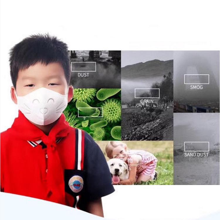 Kids KN95 Dustproof Anti-fog Breathable Masks Filtration 95% Rate Protection of Children's Health