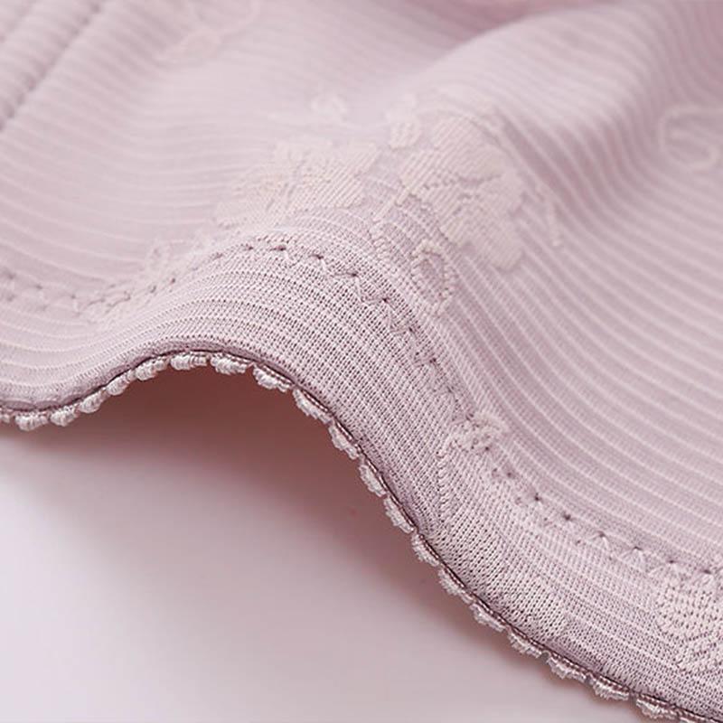 Ladies Gathered Anti-sagging No Steel Ring Tube Top Anti-lighting Underwear Breathable Light and No Restraint Sexy Beauty Back Bra