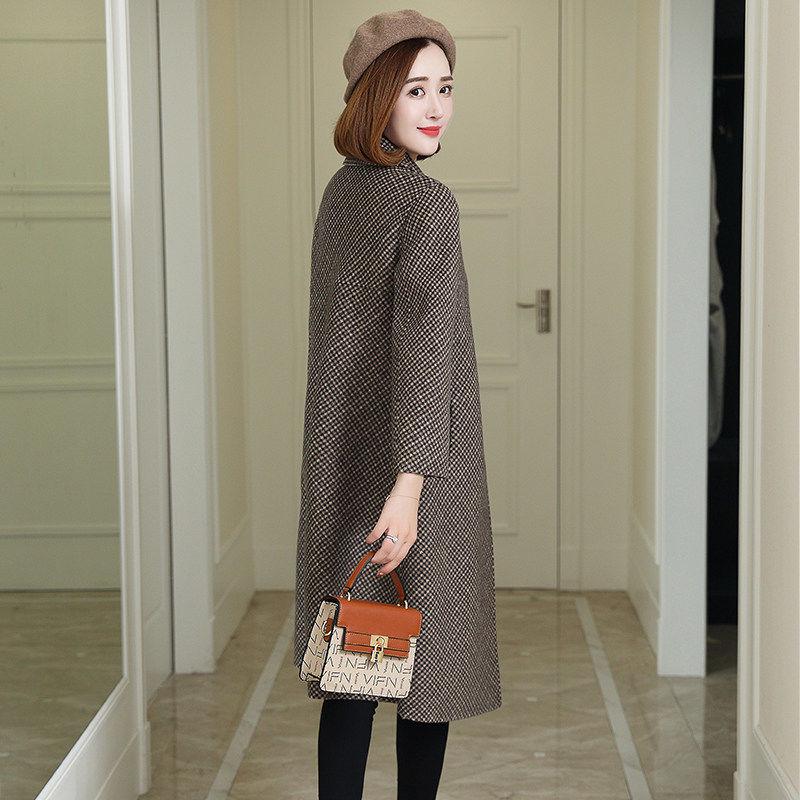 Large Size Woman's Clothing Long Sleeve Warm Jacket Large size Woolen coat Spring and Autumn