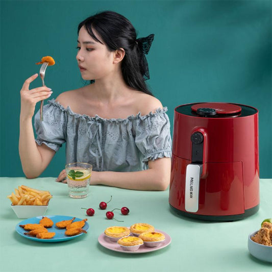 Household Large-capacity Smart Electric Fryer Oil-free Automatic Air Fryer Bloggers Recommend Multi-function Electric Fryer
