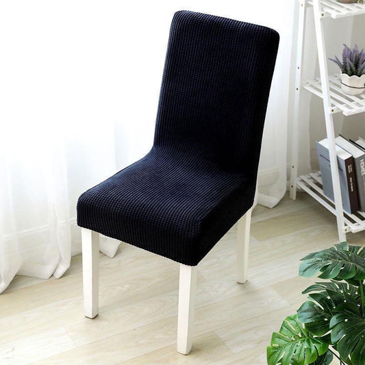 Solid Color Spandex Chair Covers Stretch Dining Room Seat Cover Elastic Chair Protective Case for Restaurant Wedding Banquet