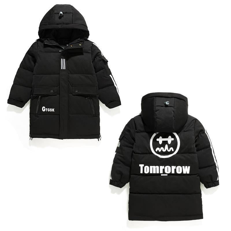 Boys Jackets Winter Down Coat Boys Outerwear Clothing for Children Warm Coat Boys Hooded Jacket