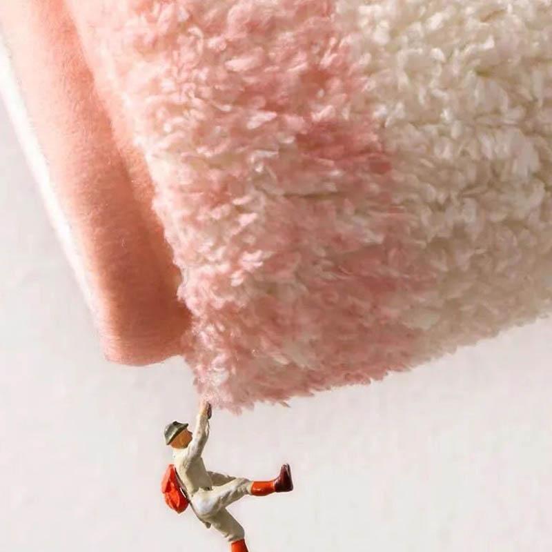 Bedside Blanket Long Strip Bedroom Floor Cord Cute Rabbit Shape Can Be Sleeplely Sleeping Can Be Used To Use Tea Several Porch Girl