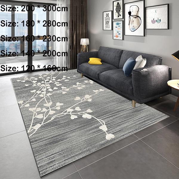 European-style carpet living room sofa coffee table blanket bedroom bedside carpet non-slip mat