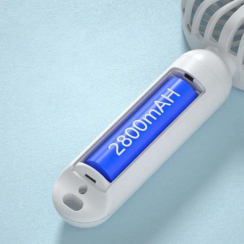 Usb Small Fan Mini Handheld Charging Large Wind Mute Desktop Bed Small Fan Outdoor Travel Portable Fan