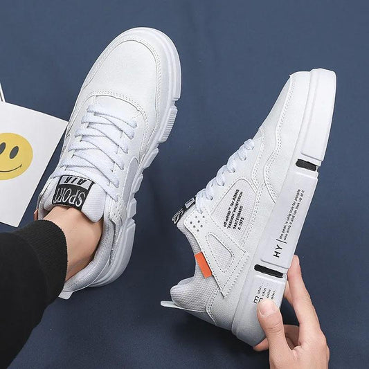 Spring Men's Shoes Korean Style Trend Board Shoes Breathable Sports Sneakers Casual Dad Shoes Student Shoes Wear-resistant and Non-slip