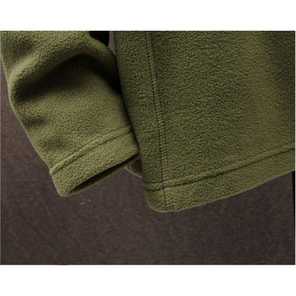 Spring Men's Jacket Polar Fleece Double Sided Fleece Lightweight Warm Jacket Hooded Sweater Loose Outdoor Casual Jacket