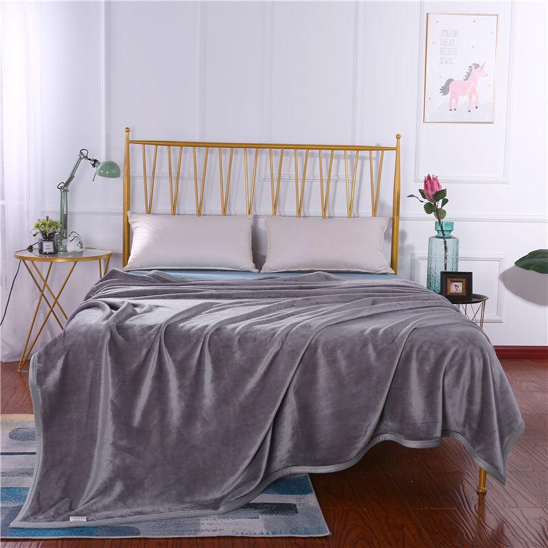 Thick Winter Flannel Blanket Coral Carpet Sub-mattress Bed Dormitory Beds Single Air Conditioning Blankets