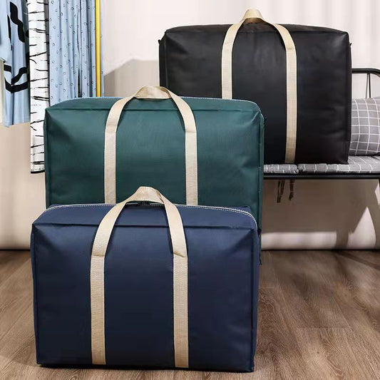 Oversized Quilt Dust Bag Moving Packing Belt Bag Portable Storage Bag Luggage Travel Bag Moisture-proof Large-capacity Foldable Wardrobe Storage Bag