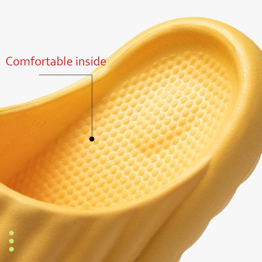 Children's Solid Color Slippers In Summer Boys and Girls Baotou Antiskid Indoor Home Soft Bottom Non Slip Casual Slippers