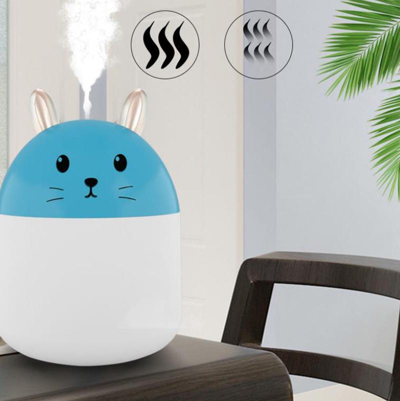 250ml Fat Mouse Indoor Air Humidifier Purifier Mute Aroma Diffuser Portable USB Electric Sprayer