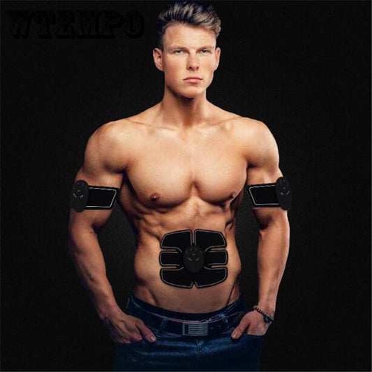 USB Charging EMS Trainer Muscle Stimulator Trainer Smart Fitness Abdominal Training Loss Slimming