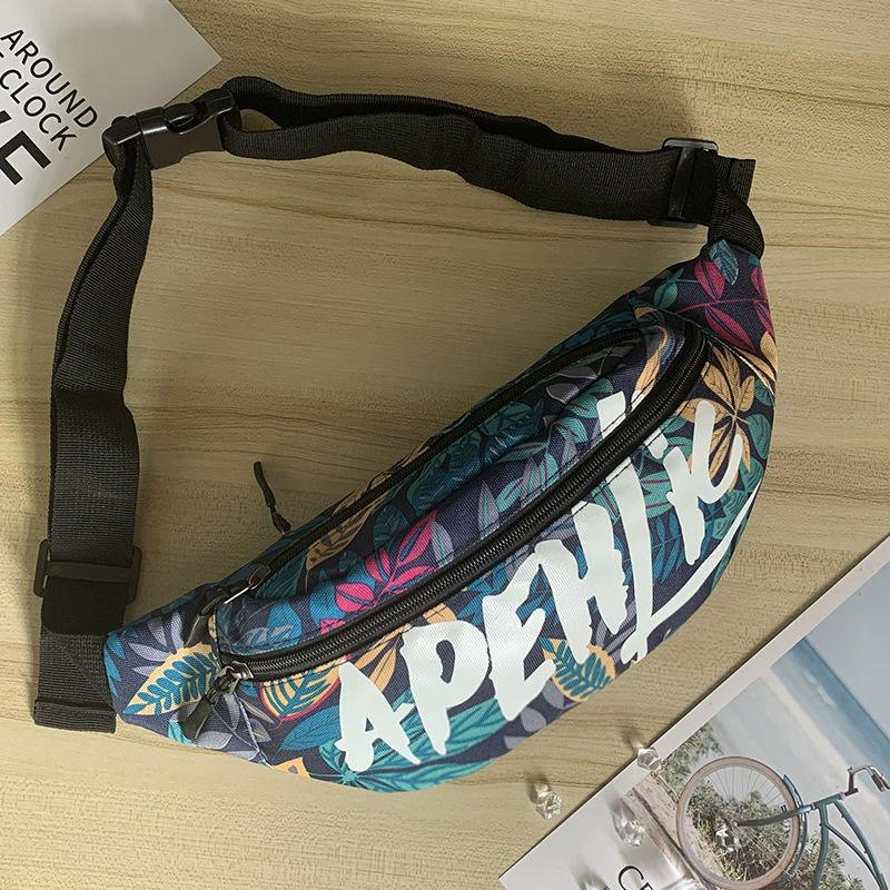 Boy Chest Bag Trend Street Personality Messenger Bag Female Wild Casual Sports Shoulder Bag Waist Bag
