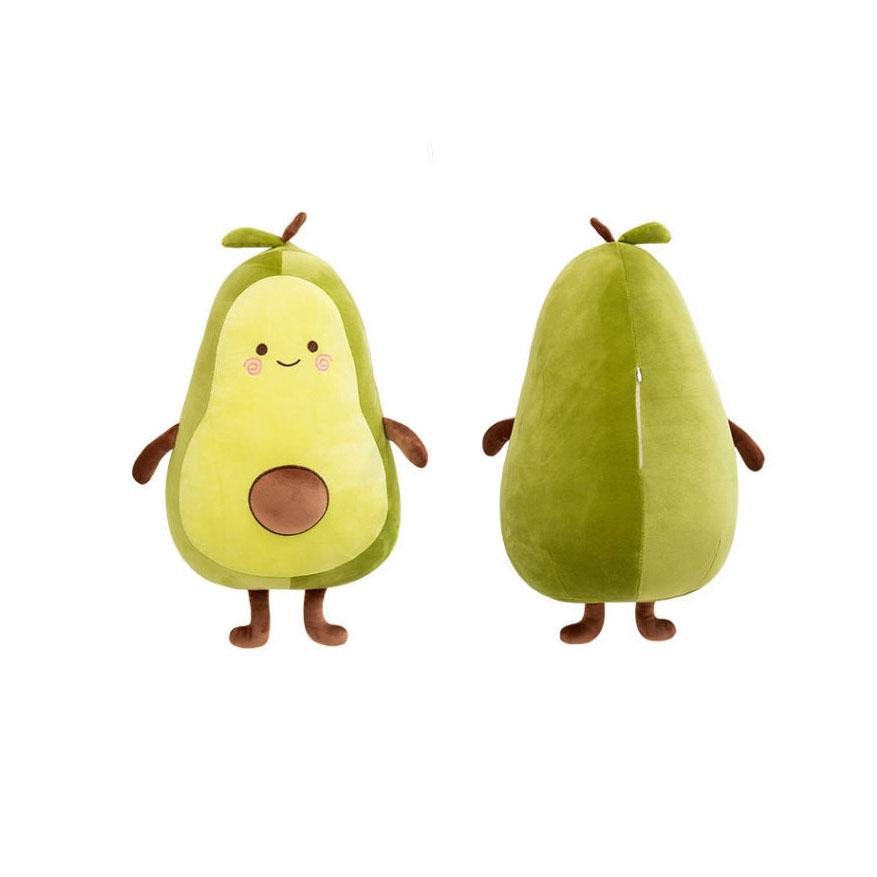 Cute Avocado Pillow Cute Plush Toy Sleeping Doll Super Soft Doll Kinds Birthday Gift Lovely Fortune Gift