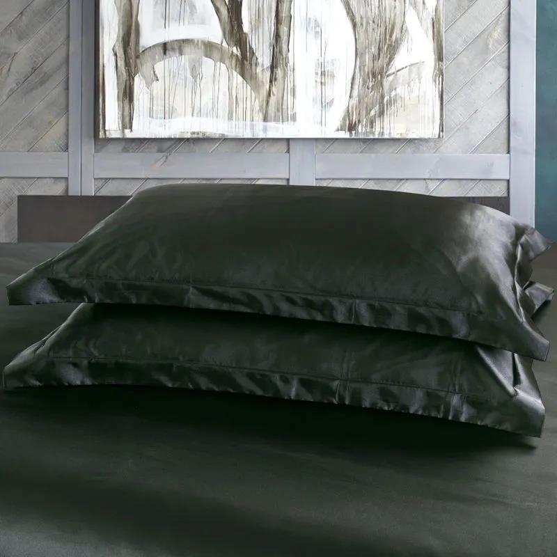 Double-sided Ice Silk Pillowcases A Pair of Silky Cool Feeling Pillowcases Single Pillow Core Cover