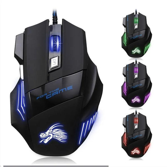 Gaming Mouse Increased Wired Mouse Gaming Desktop Computer Notebook Office Home Mouse