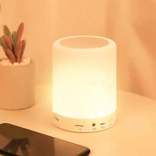 Colorful Lights At Night Wireless Mobile Phone Bluetooth Speaker Computer Card Home Creative Portable Small Stereo