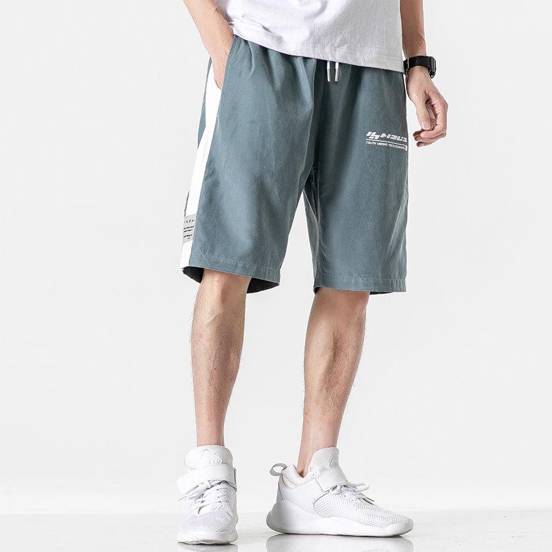 Summer Men's Shorts Sports Casual Loose Plus Size Five-point Pants