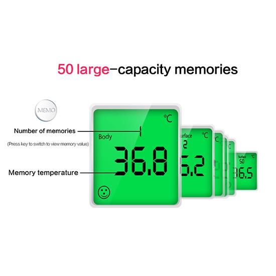 Forehead Thermometer Non Contact IR Thermometer Body Temp Fever Digital Measure Tool for Baby Adult