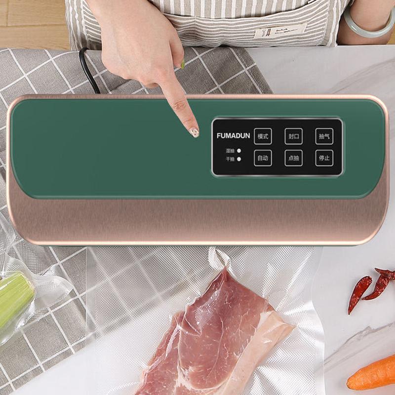 Best Food Vacuum Sealer Automatic Commercial Household Food Vacuum Sealer Packaging Machine Include Bags