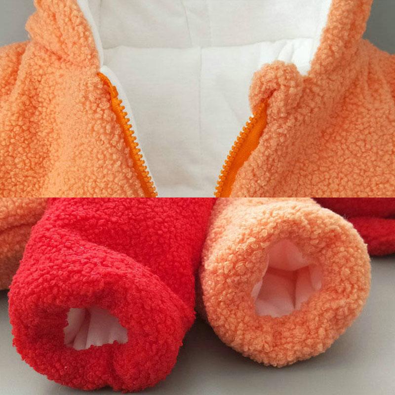 Baby Cotton Clothes Baby Jacket Winter Thickening 6-12 Months Baby Cotton Clothes Hooded Winter Jacket Cute Panda Boys and Girls