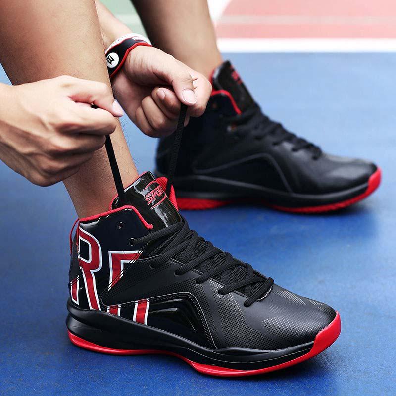 39-46 Men Shockproof Basketball Shoes Sneakers Wear-resistant Lightweight Breathable Running Shoes