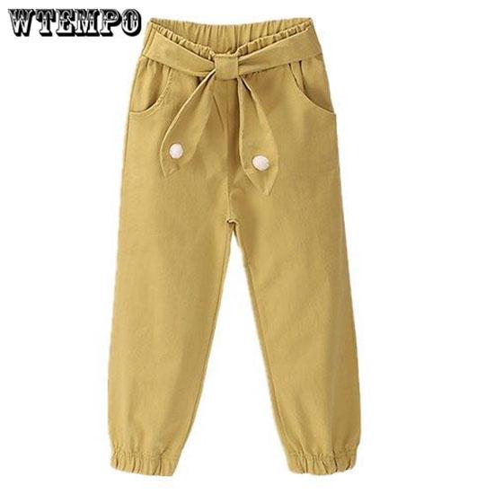 Girls Jeans Kids Clothing Loose Children's Pants Baby Pants Toddler Girls Trousers
