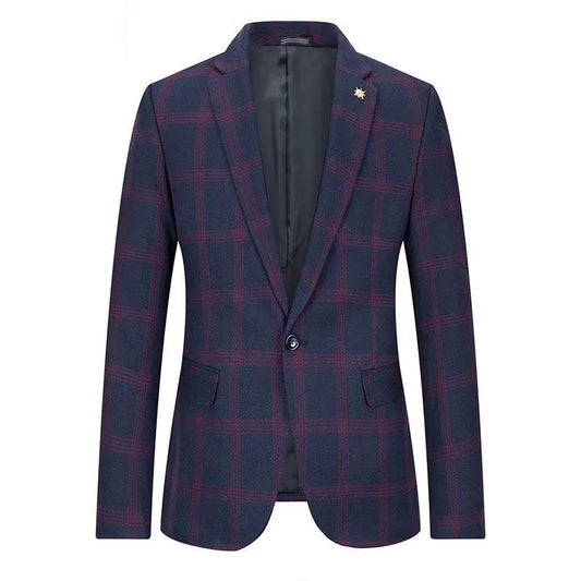 High-end Men's Suit Business Office Worker Plus Size Suit Wedding Best Man Dress