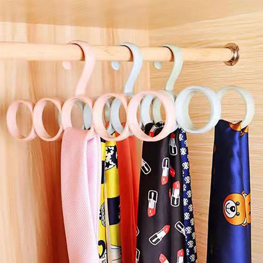 Scarf Tie Storage Rack Thickened Multi-specification Hanger Scarf Rack Belt Rack Belt Rack Multi-function Rack Wardrobe Organizer