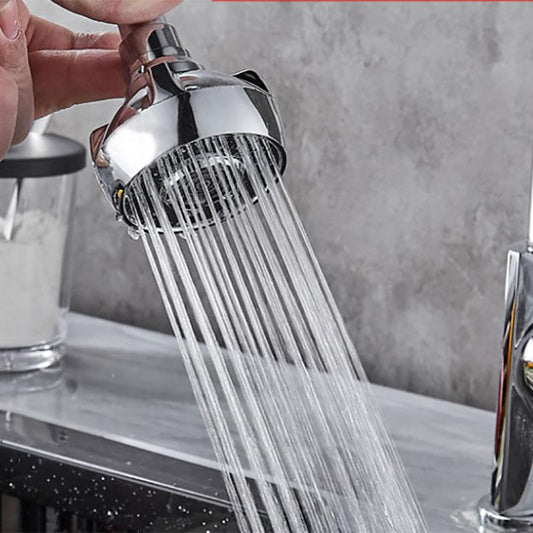 Faucet Pressurized and Splash-proof Shower Nozzle Water Filter Nozzle Can Be Rotated Universal Shower Water Saver Splash-proof Water