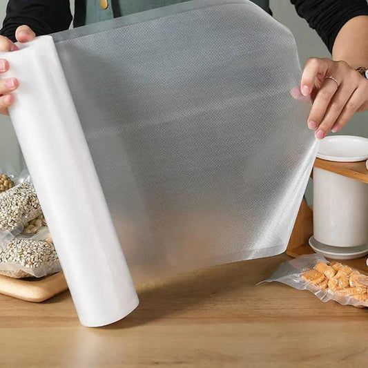 1000cm roll Bags for Vacuum Packing Machine Packaging Food Storage Vacuum Bags Fine Lines 19 Silk Is Suitable for Packaging Oily Food