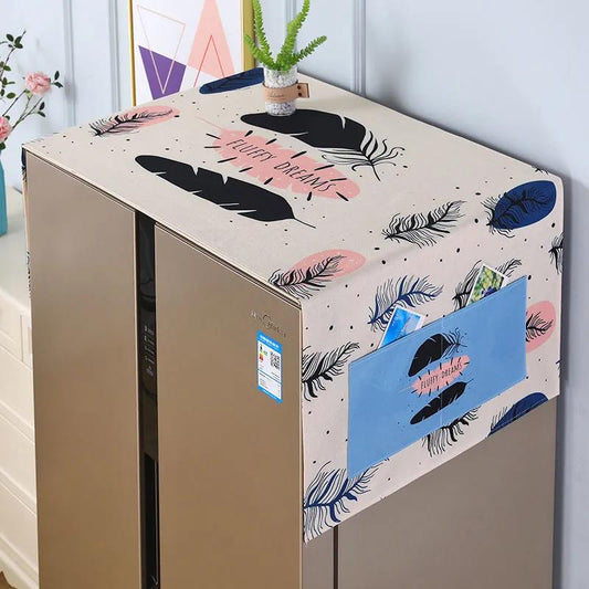Refrigerator Hanging Bag Kitchen Storage Range Cover Decoration Waterproof and Oil-proof