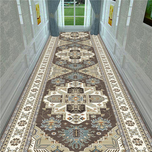 Entry Door Pad Door Foot Pad Hall Pigherous Staircase Corridor Aisle Carpet Bedroom Balcony Kitchen Non-slip Floor Mat 60 * 140/70 * 150cm