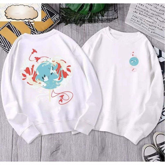 Spring Autumn Couples Pullover Sweatshirt Men and Women Thin Plus Size Loose Oversized Sweatshirt Coat Unisex