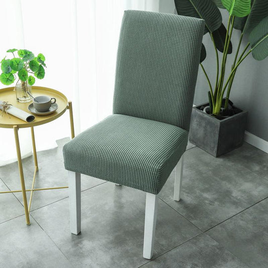 2/4/6Pcs Jacquard Extensible Dining Chair Cover Spandex Elastic Stretch Slipcover Case for Chairs Kitchen Dining Room Chair Covers