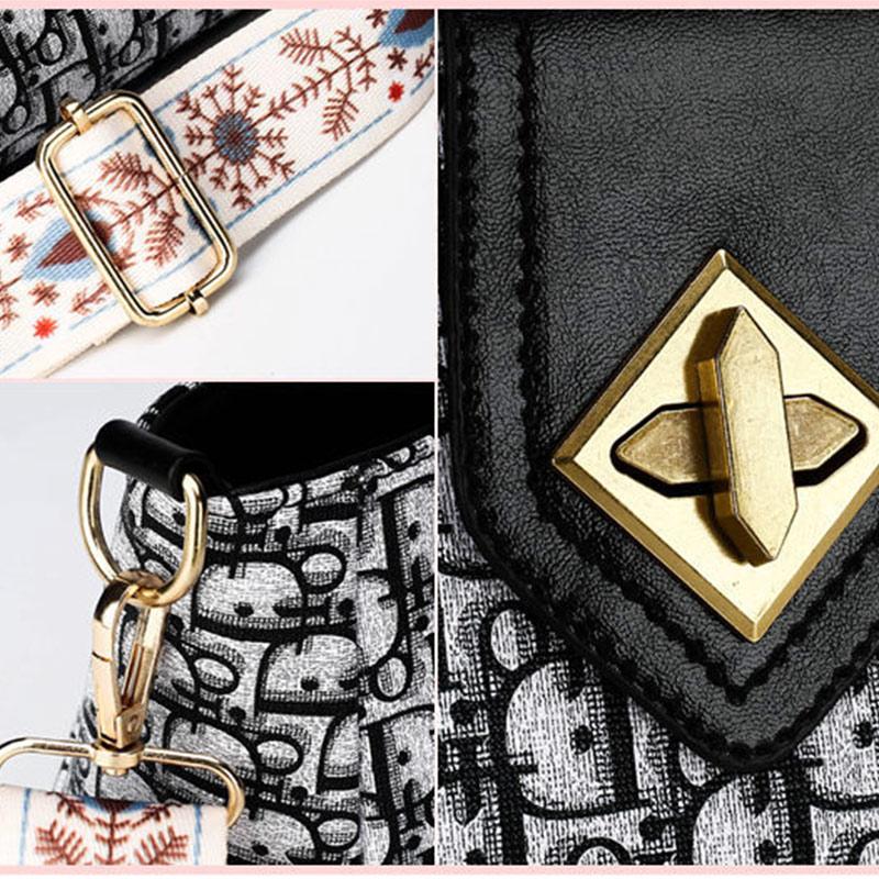 Leather Small Bag Ladies Trendy Fashion Shoulder Bag All-match Shopping Messenger Bag