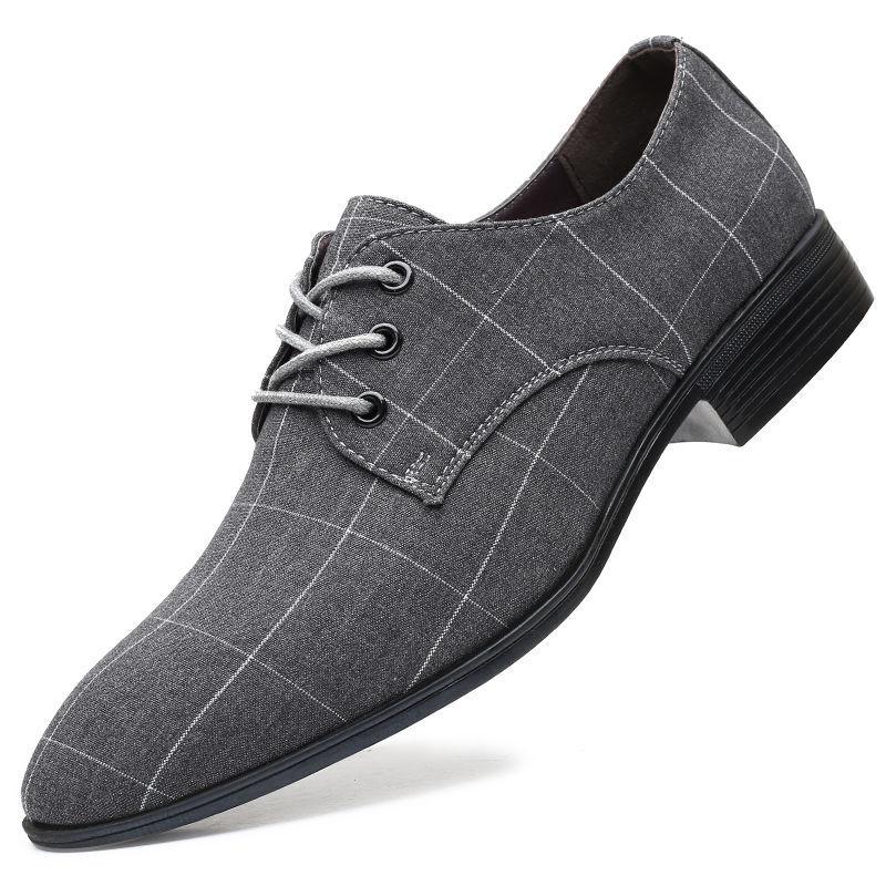 Spring Suede Leather Plus Size 39-48 Men Casual Classic Sneakers Flats Oxford Man Shoes Lace Up for Work Male Loafers