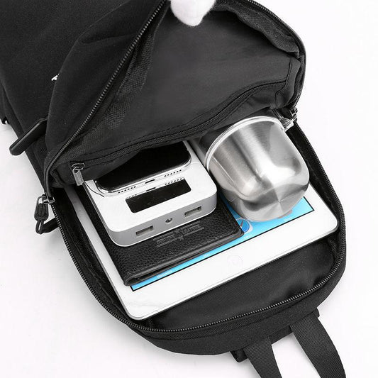 Casual Men's Bag Messenger Small Backpack Trendy Chest Bag Men's Multifunctional Satchel