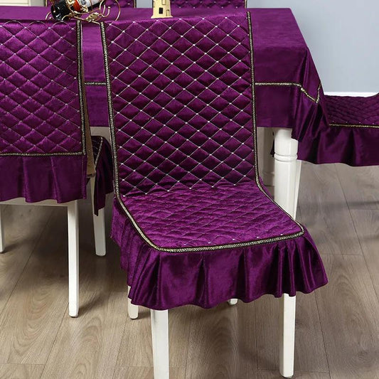 Multicolor Printed Chair Cover Home Stool Cover Cover Dining Table Chair Cover Four Seasons Universal Backrest Seat Cover Fabric