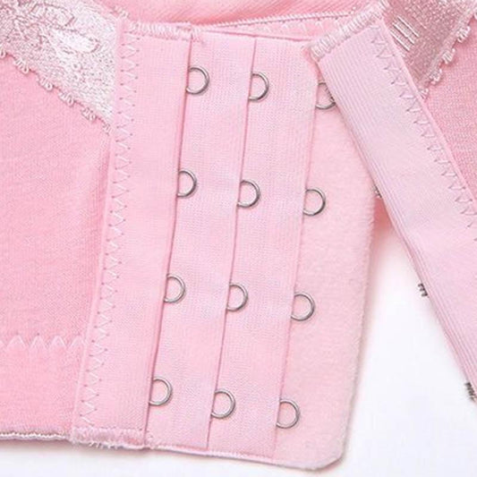 Anti-glare Front Open Button Nursing Bra Postpartum Anti-sagging Gathered Underwear No Steel Ring Skin-friendly Soft and Comfortable Bra