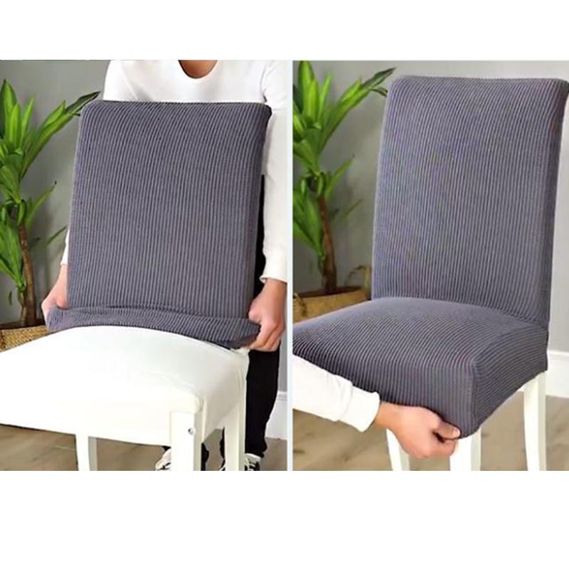 Thickened Chair Cover Stool Cover Household Elastic Chair Back Cushion Universal Universal Household Dining Table and Chair Cover
