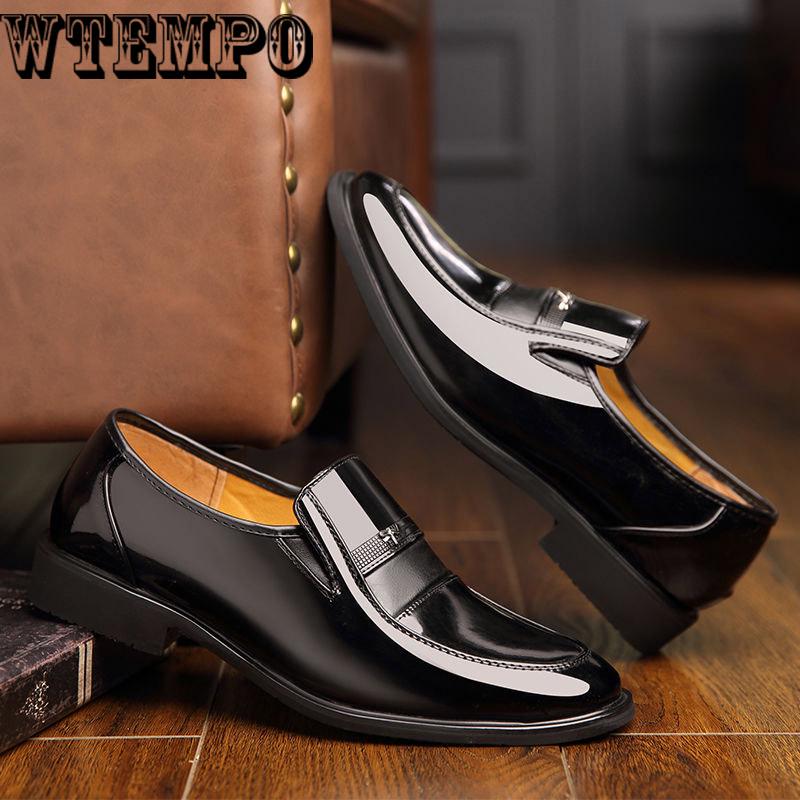 Men's Shoes Sneakers Suit Shoes Business Shoes Breathable Casual Shoes Comfortable Glossy Shoes