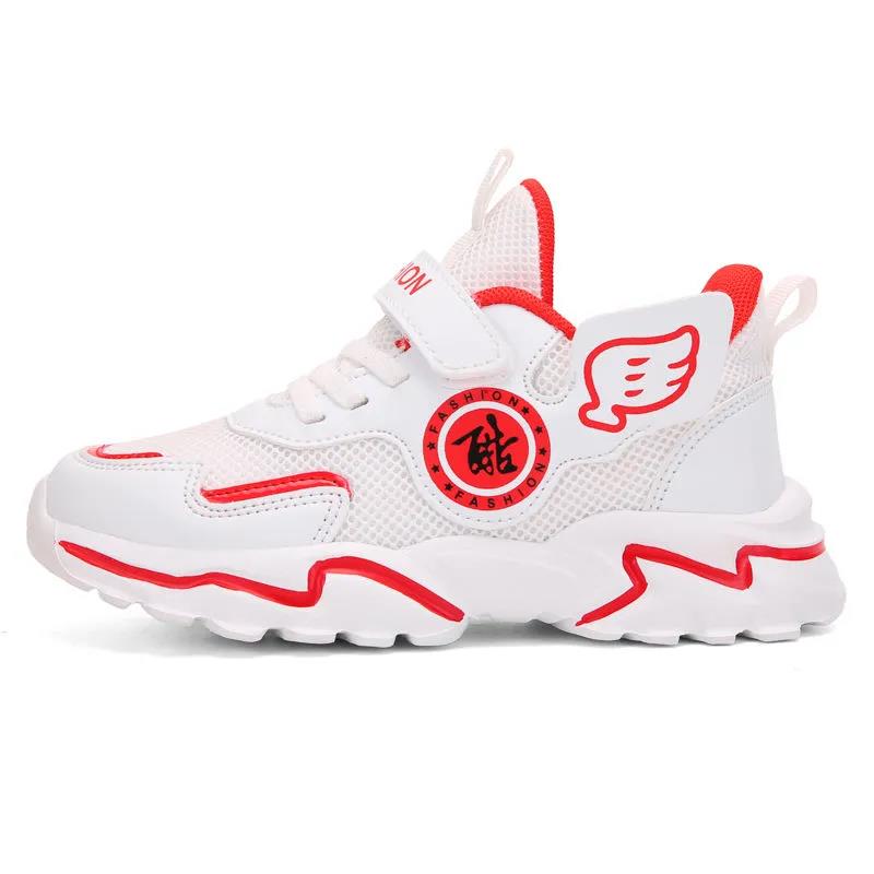 Children Spring Fall Sneakers Winter Boys Girls Cotton Sports Shoes Baby Soft Microfiber Running Shoes