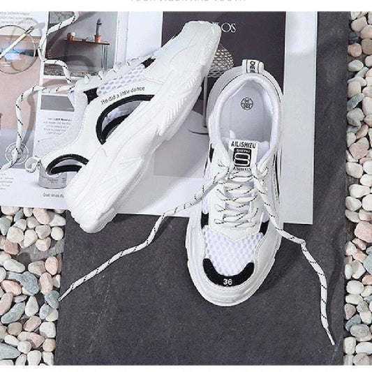 Shoes Women's Sandals White Sports Leisure Hollow All-match Outer Wear Women's Sports Sandals Non-slip Breathable Deodorant