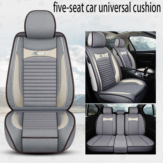 Fully enclosed car seat cover fabric seat cover five seat car seat cushion car seat cushion