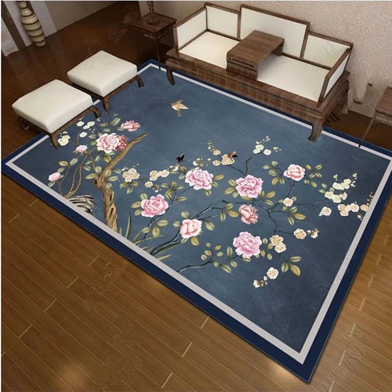Carpet European American Chinese Style Living Room Sofa Tea Table Bed Big Bedroom Carpet