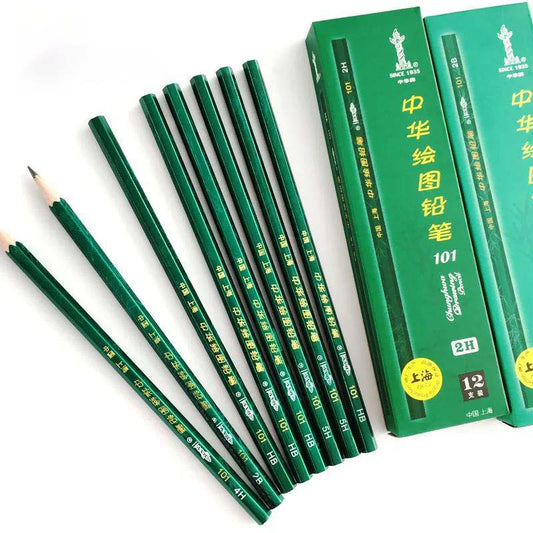 Drawing Exam 2b HB Pencil Student Non-toxic Sketch Pencil